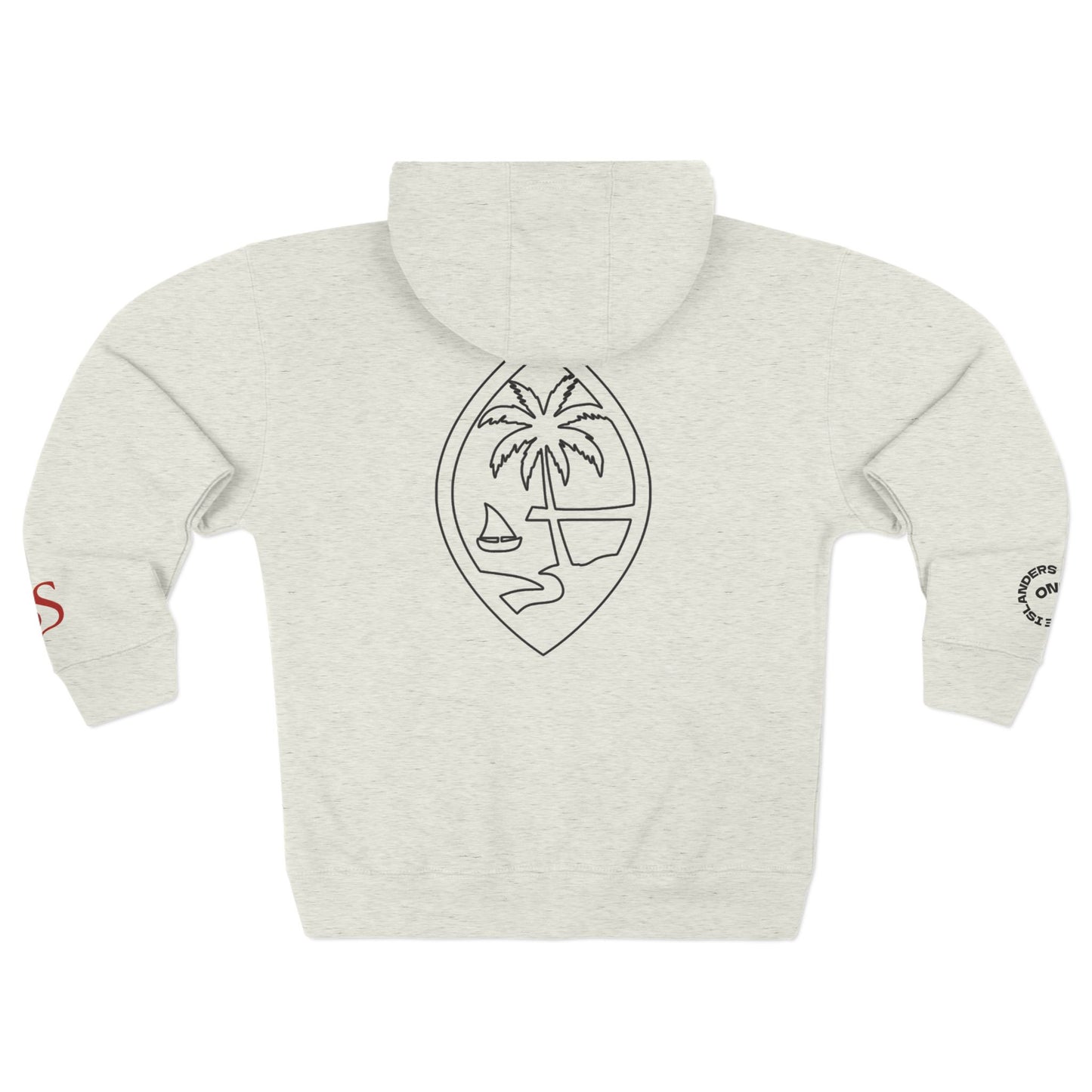 SS Guam Seal Zip Up Hoodie